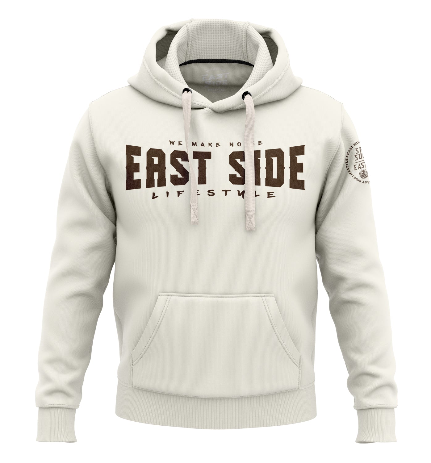 Biker Hoodie - East Side Skull